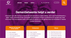 Desktop Screenshot of dementietwente.nl